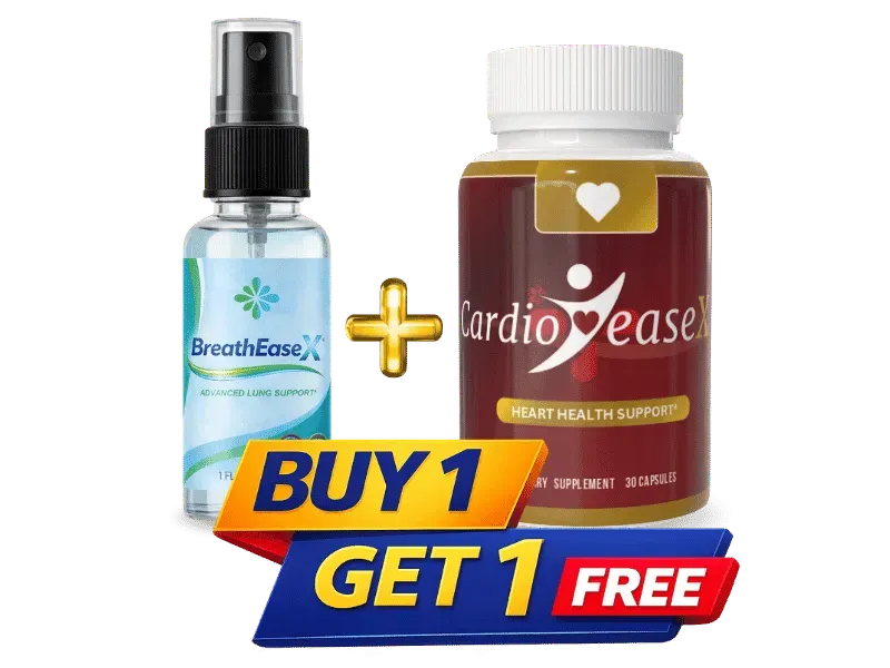 BreathEaseX + CardioEaseX 1 plus 1 bundle